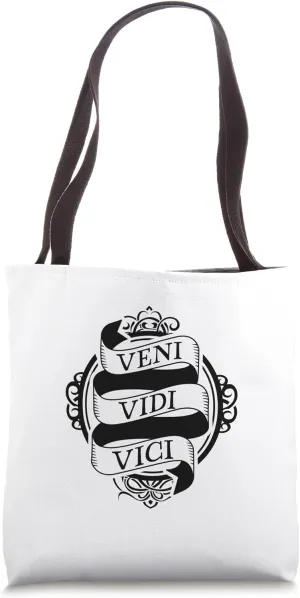 Latin - Veni, vidi, vici Tote Bag