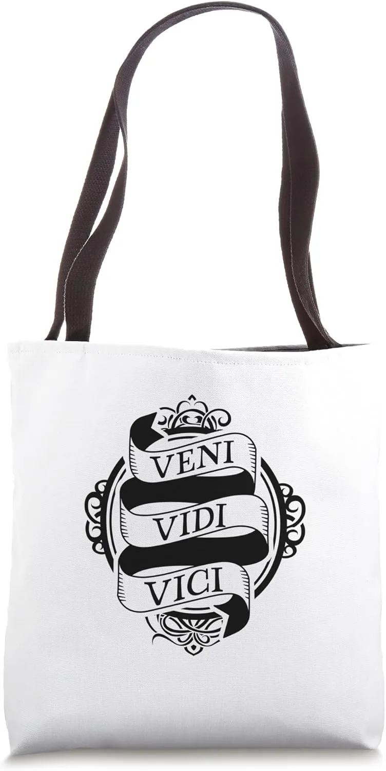 Latin - Veni, vidi, vici Tote Bag