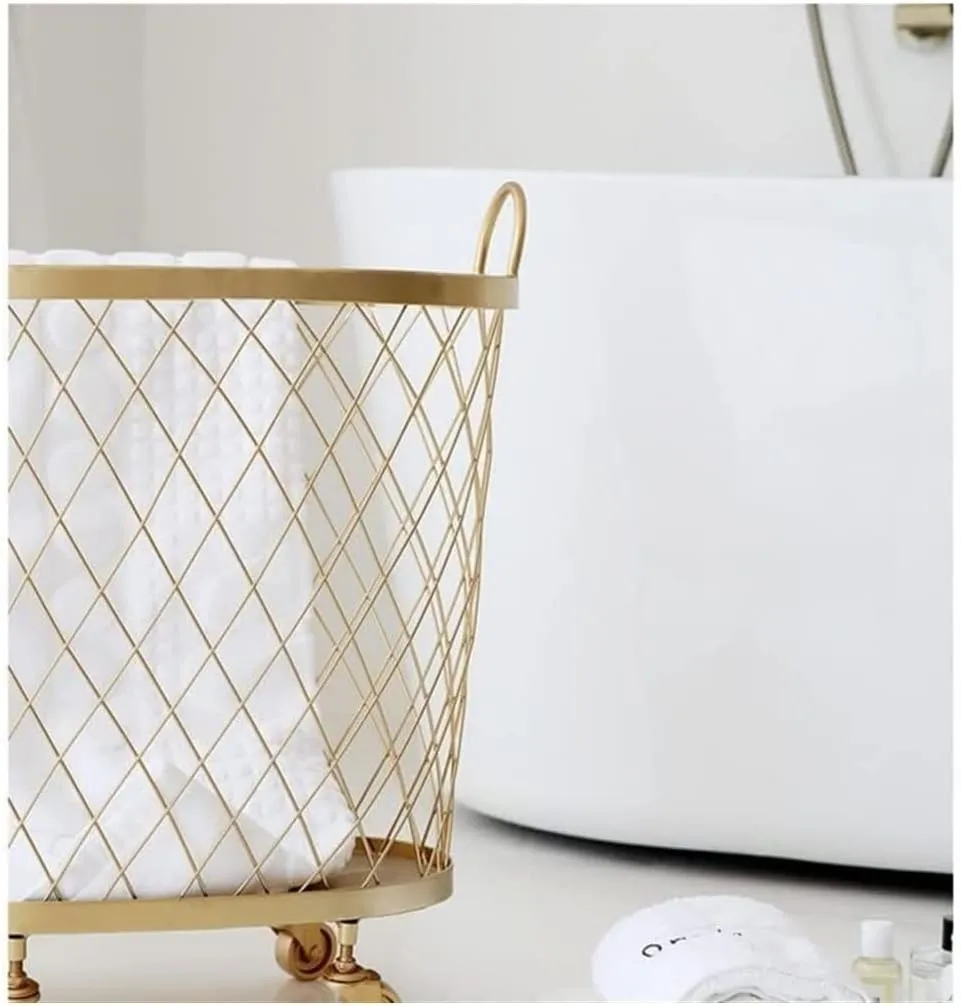 Laundry Basket Clothes Hamper Rolling Laundry Hamper with Wheels Laundry Basket Organizer Dirty Clothes Hamper Laundry Hamper Washing Basket