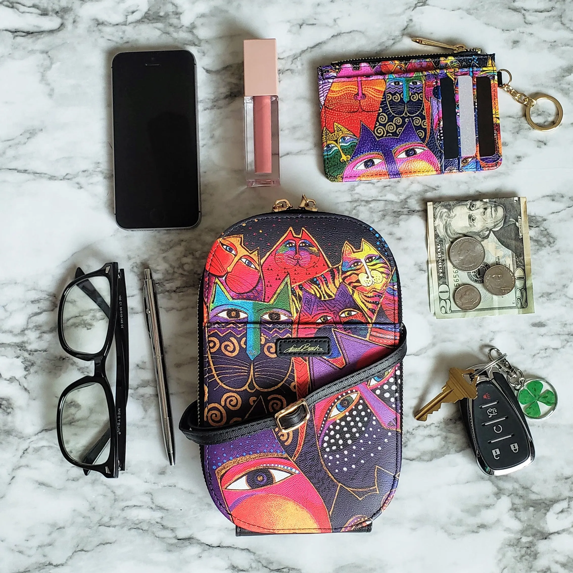 Laurel Burch Fantasticats Crossbody