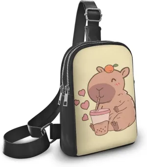 Leahter Small Sling Bag for Women,RFID Crossbody Bag Crossbody Purse for Women Gift