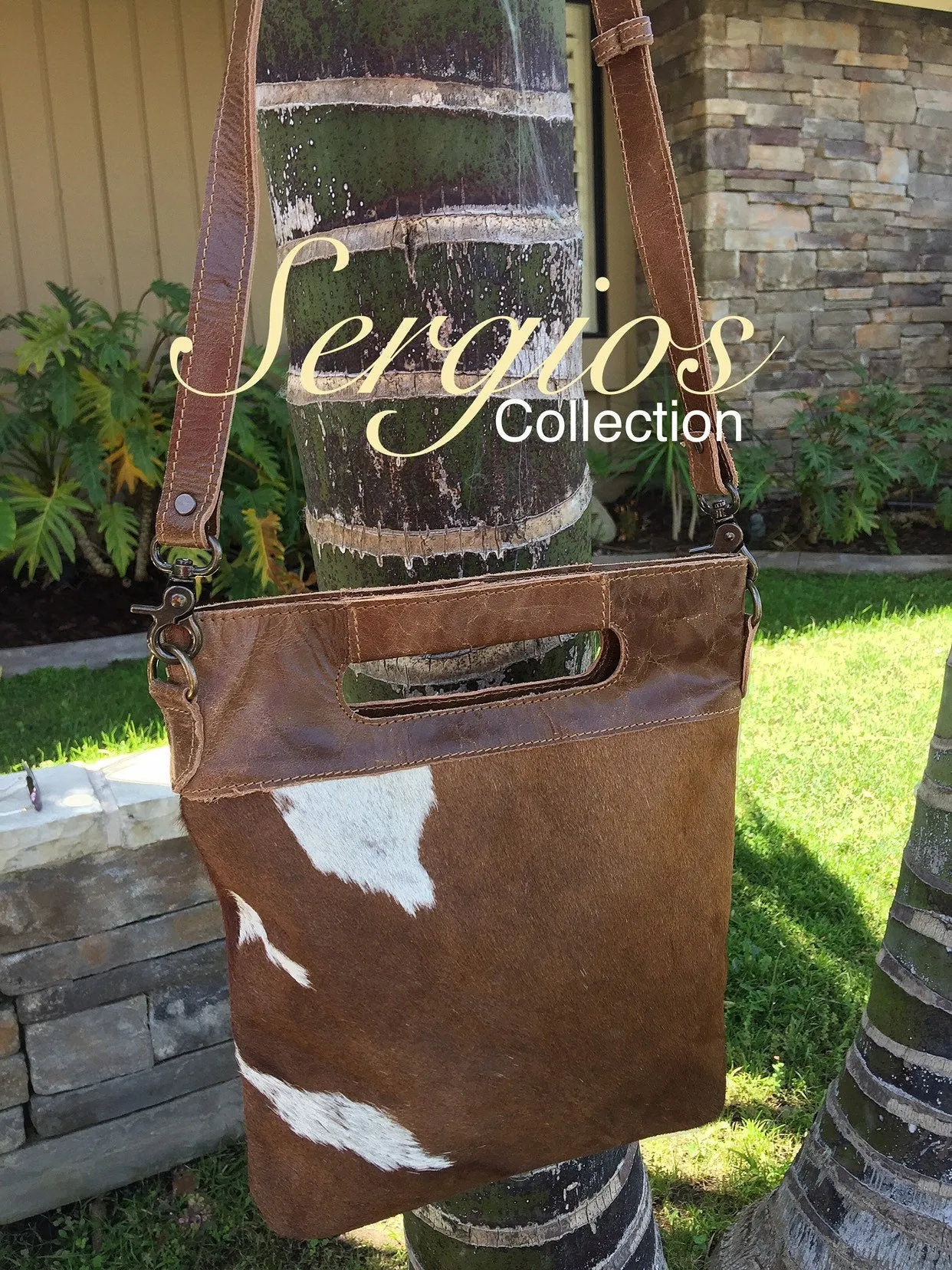 Leather Bag,Cowhide bucket style