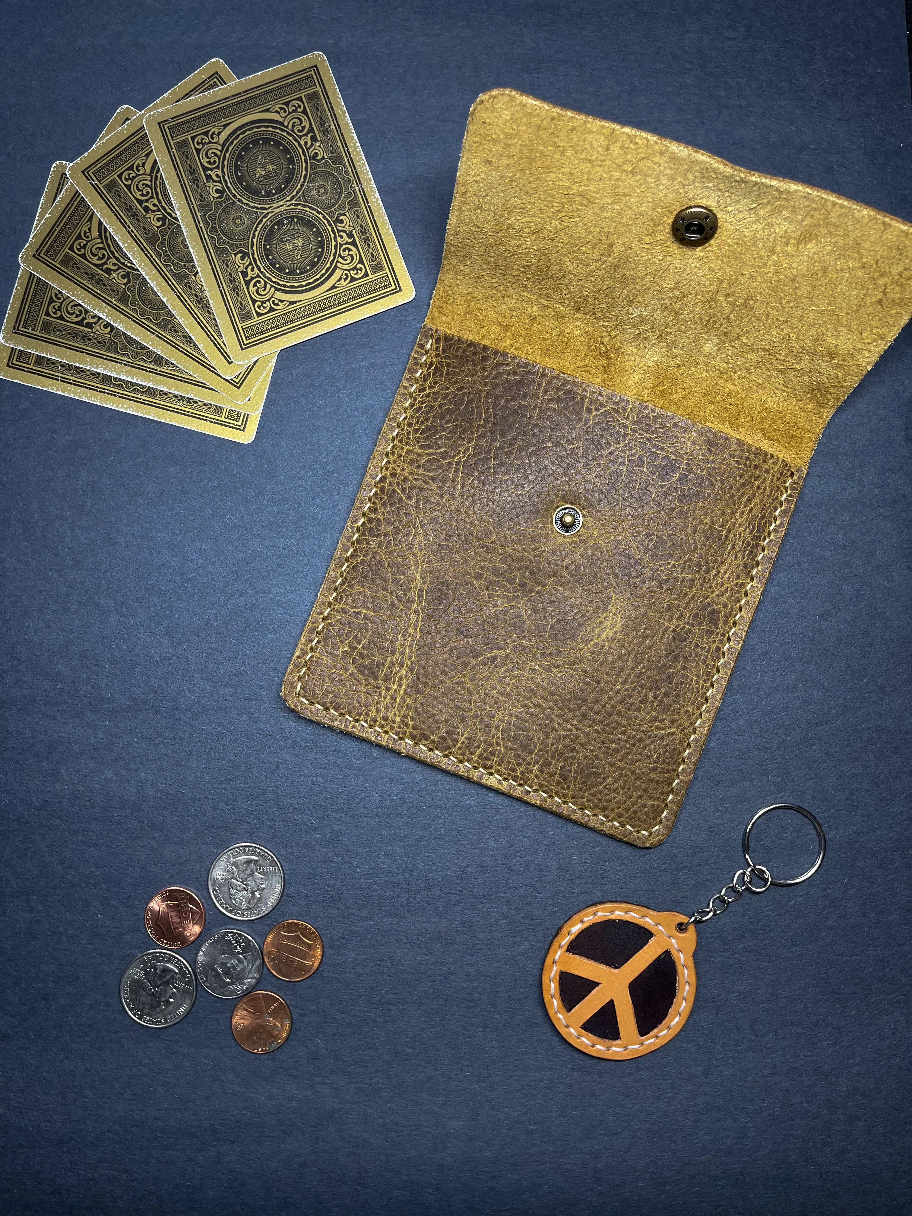 Leather Flat Pouch