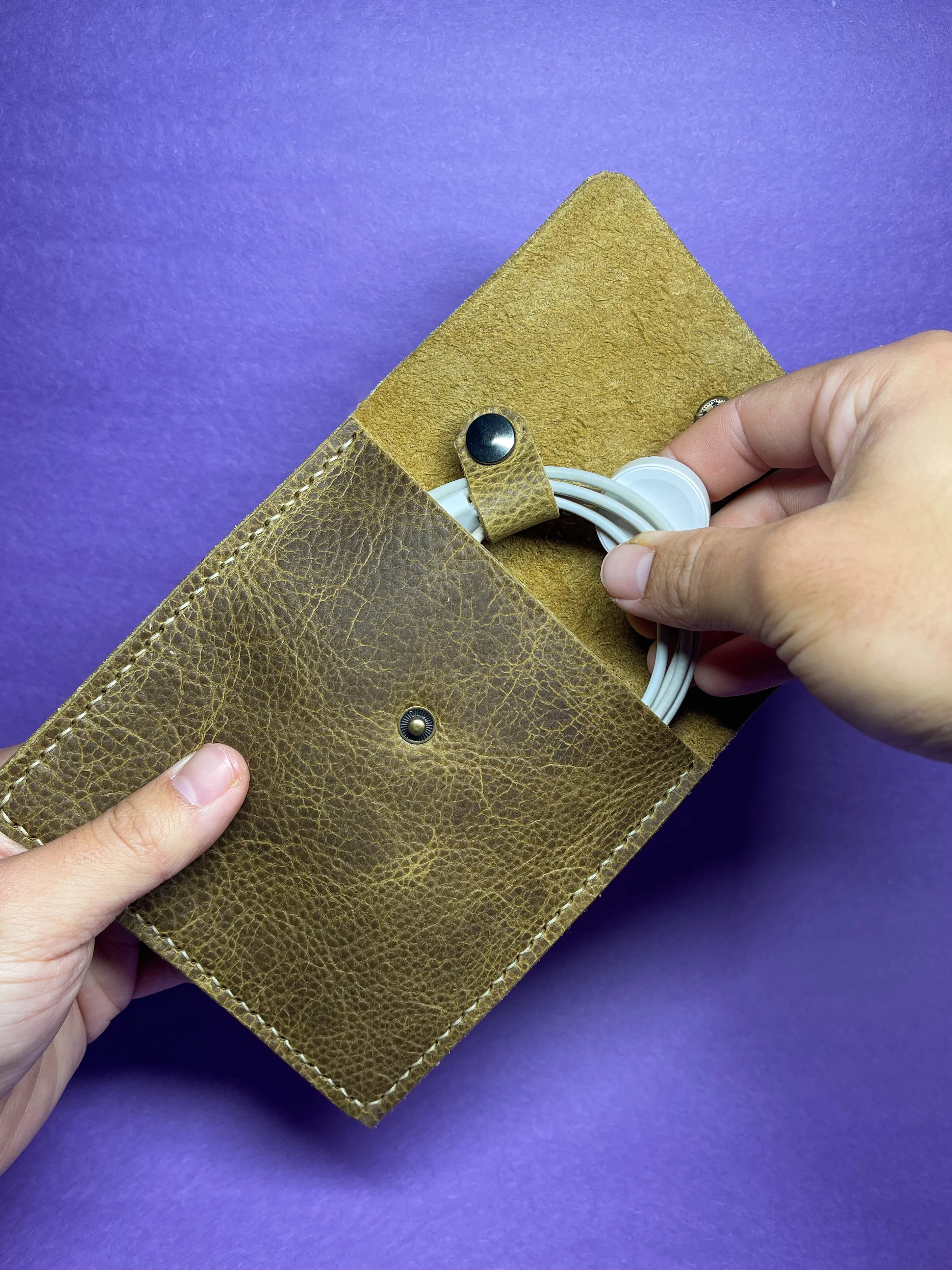 Leather Flat Pouch