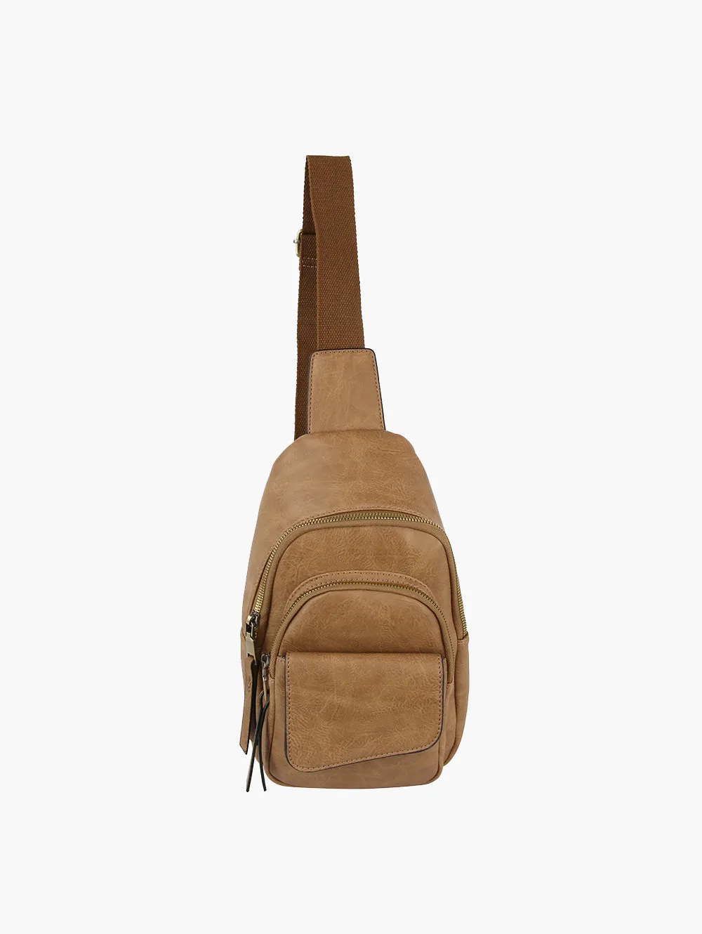 Leather Sling Bag for Women Fanny Pack Daily Uses