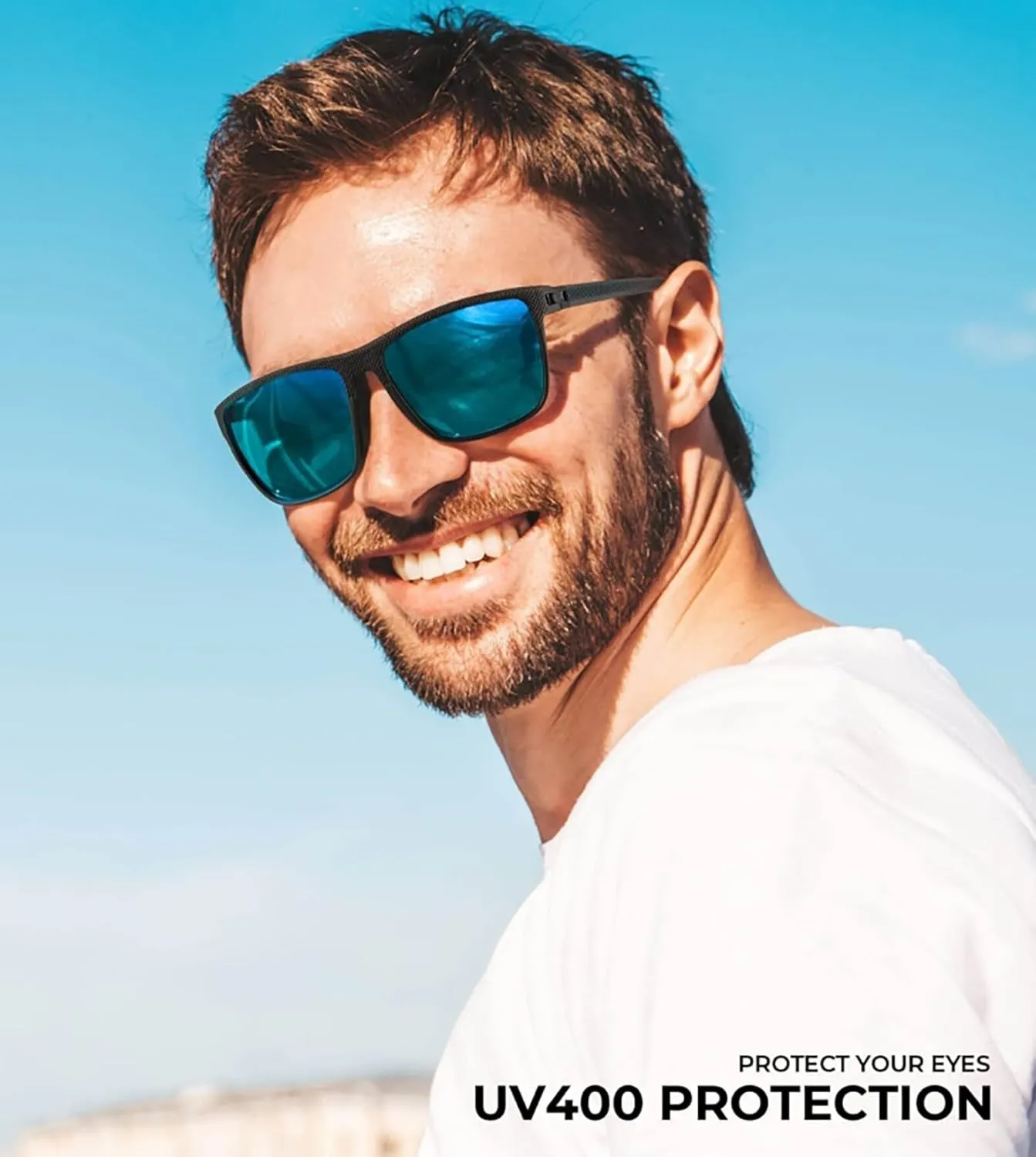 Lightweight Polarized Sunglasses with UV Protection
