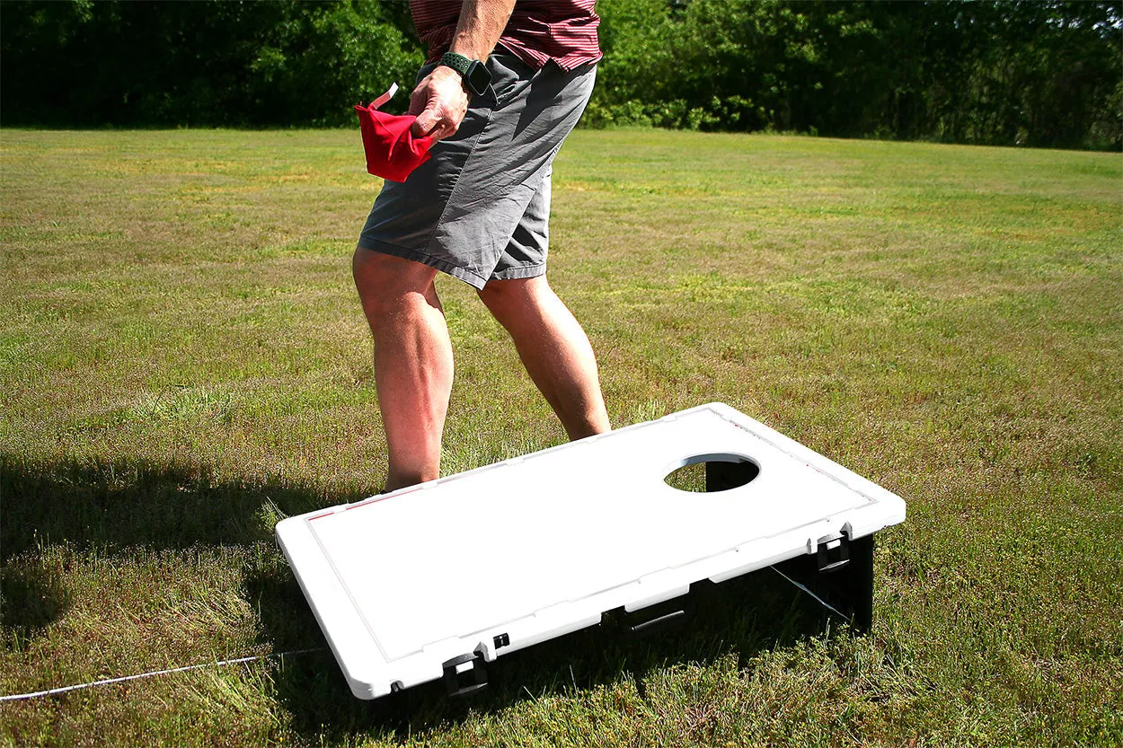 Line Roots Looks Good From Here Portable 2x3 Cornhole Bean Bag Toss Baggo Game