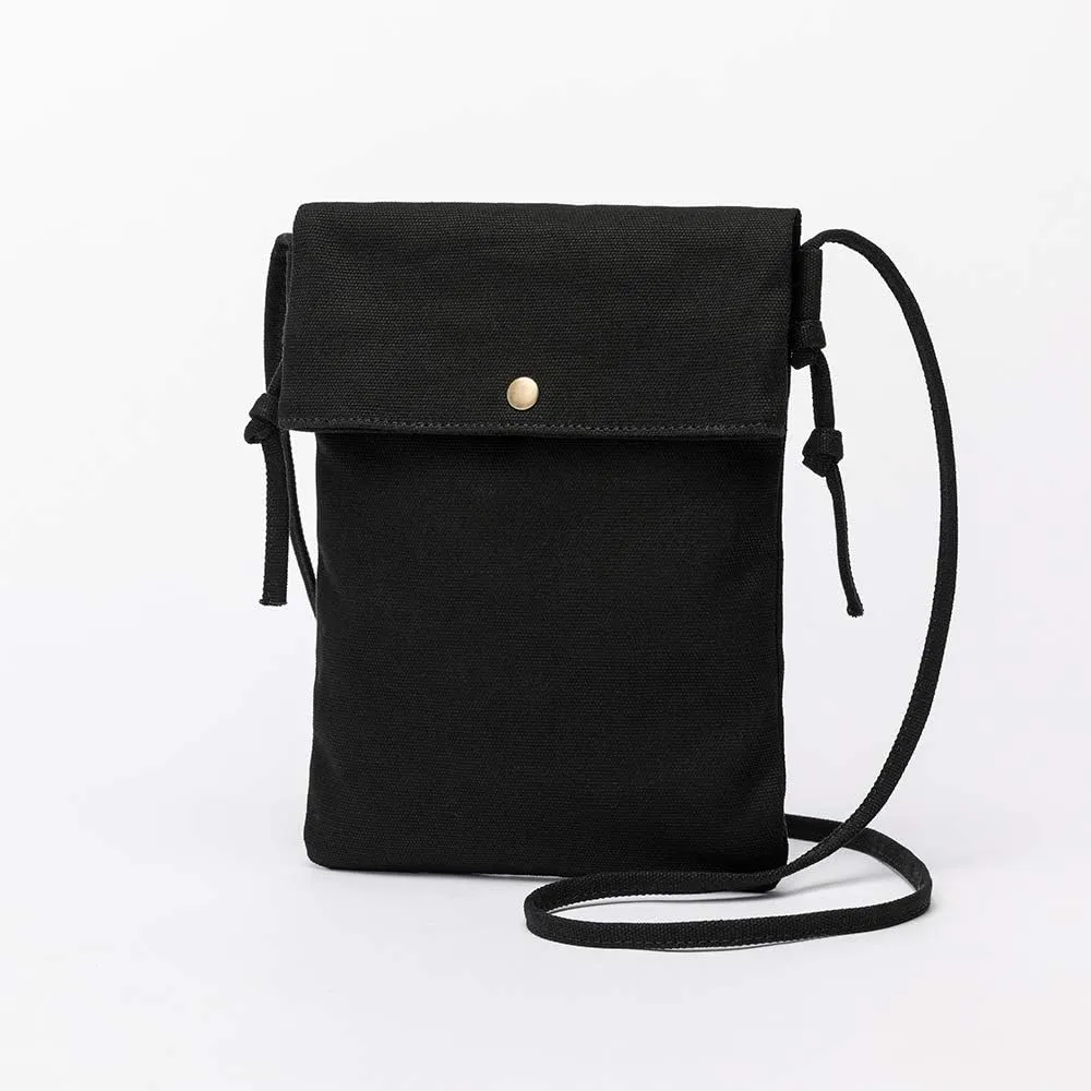 Literature and art small fresh fairy canvas messenger bag ins student shoulder canvas bag small bag mobile phone bag
