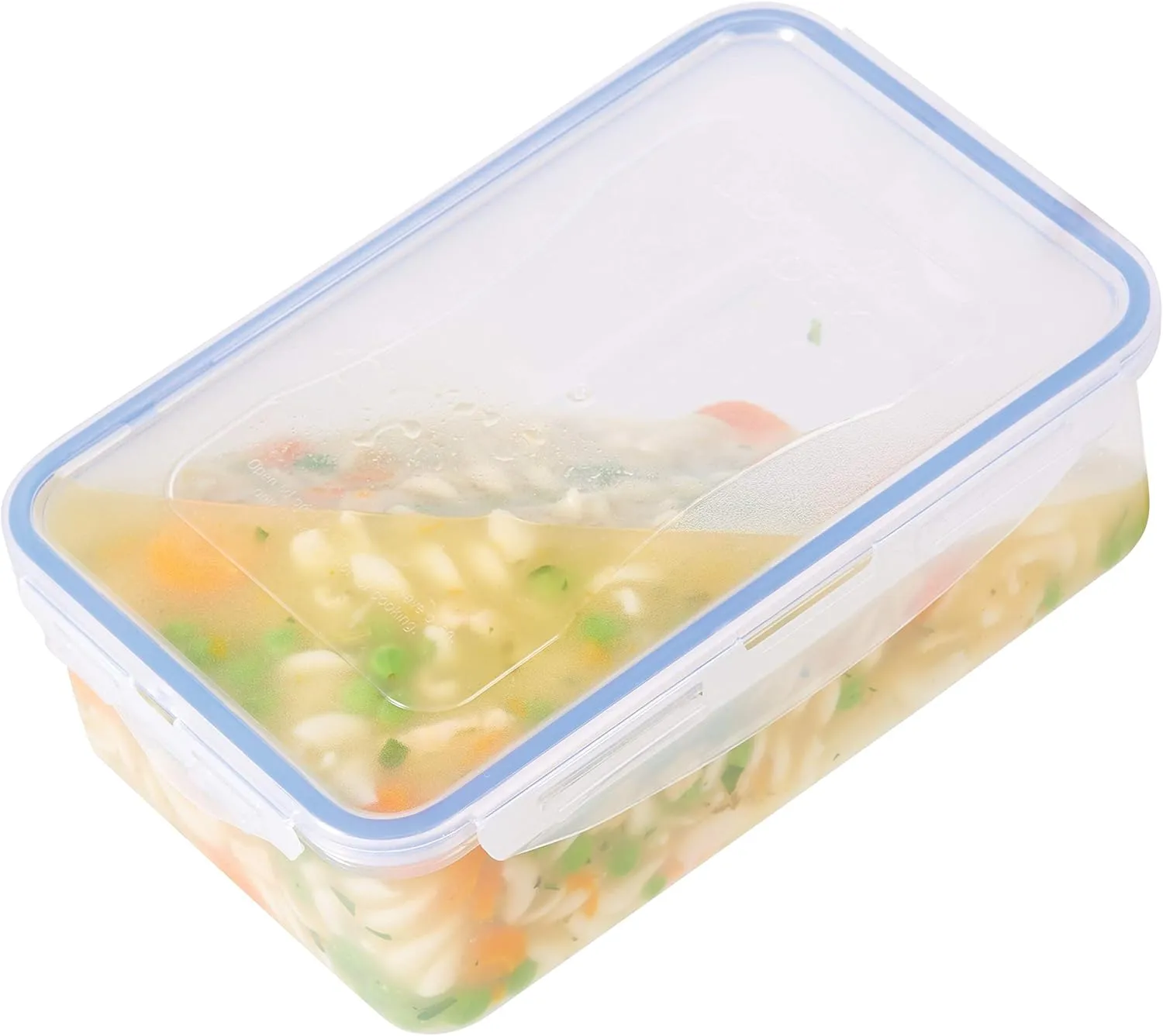 LOCK & LOCK - HPL806S6 Easy Essentials Food Storage Container/Bin Set - 11.8 Oz (Pack of 6), Clear