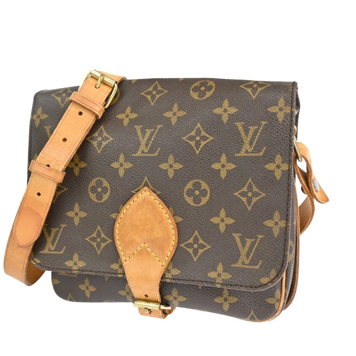 Louis Vuitton Cartouchiere  Canvas Shoulder Bag ()