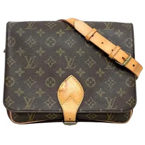 Louis Vuitton Cartouchiere  Canvas Shoulder Bag ()