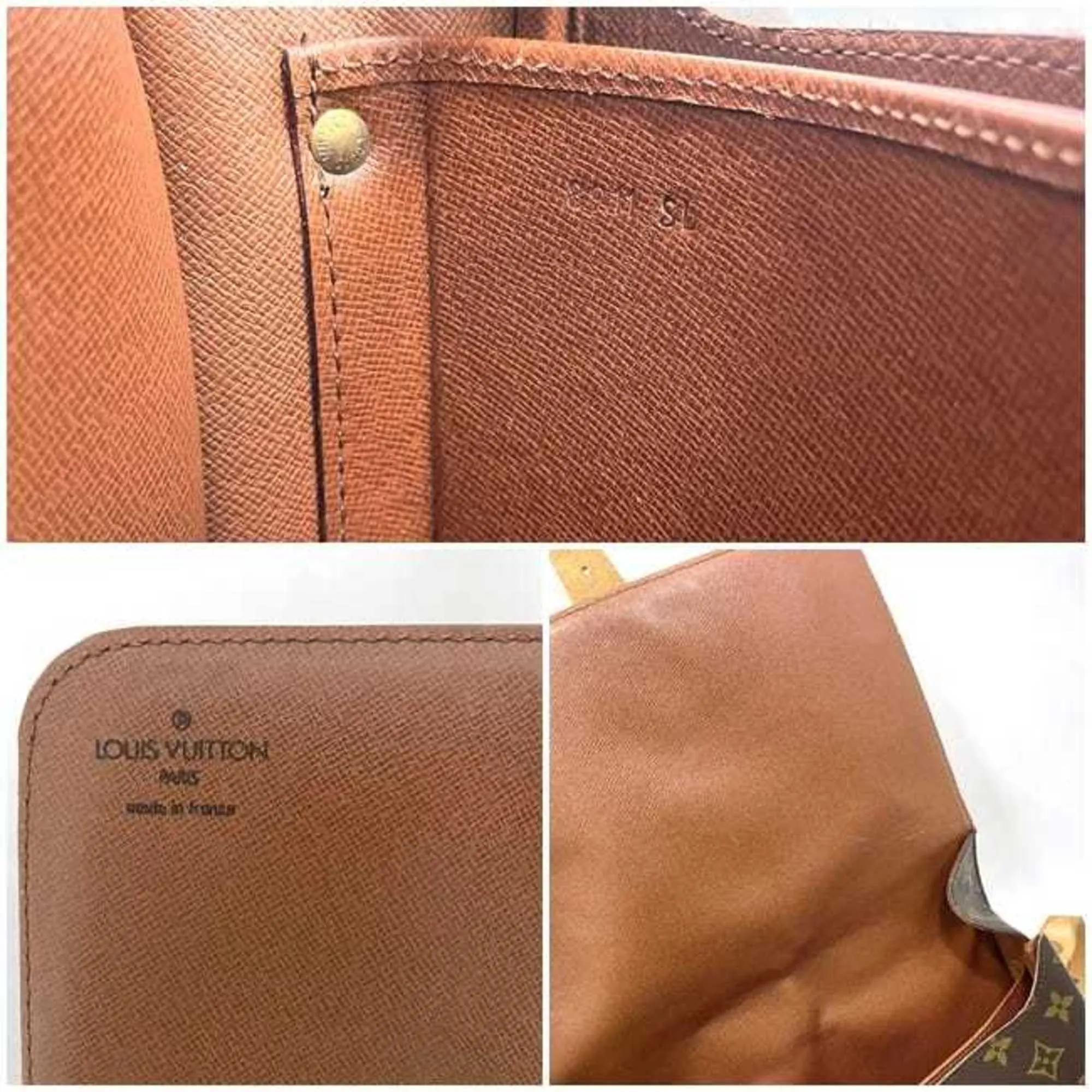 Louis Vuitton Cartouchiere  Canvas Shoulder Bag ()