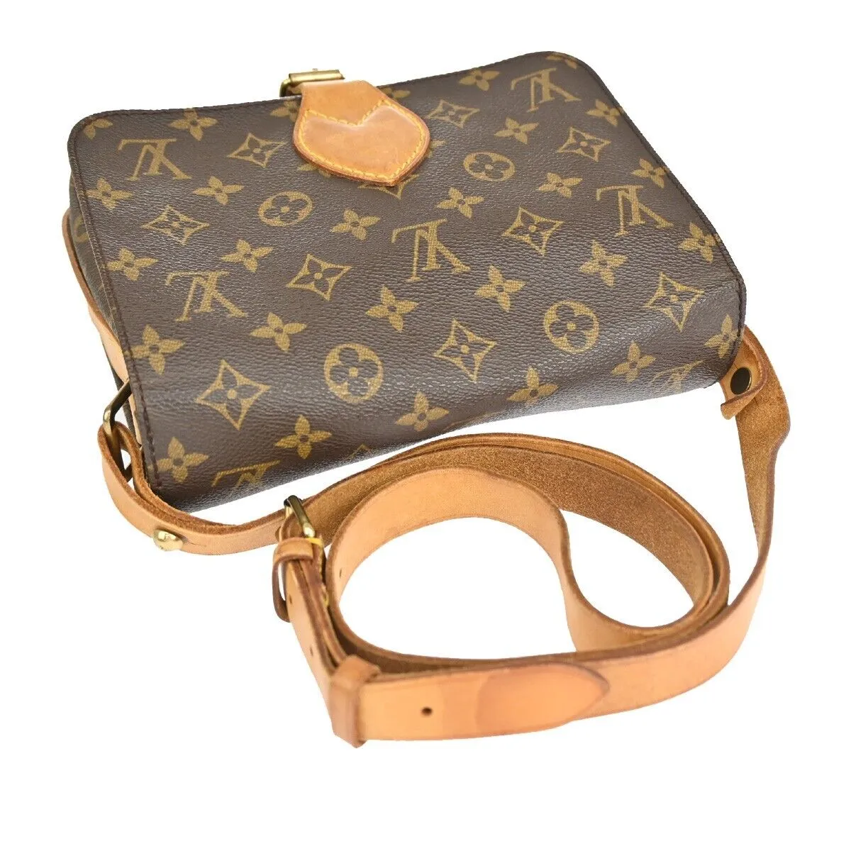 Louis Vuitton Cartouchiere  Canvas Shoulder Bag ()