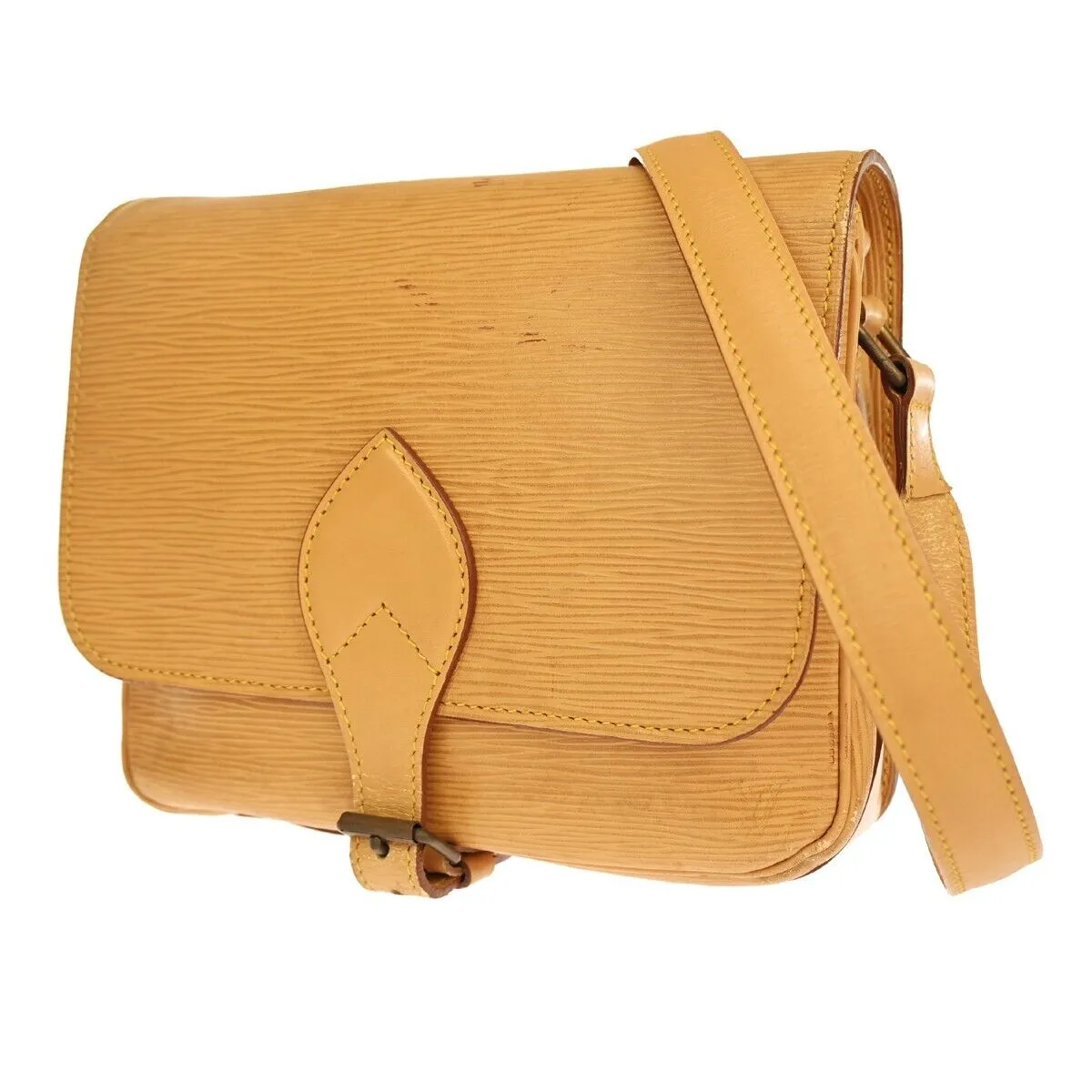Louis Vuitton Cartouchiere  Leather Shoulder Bag ()