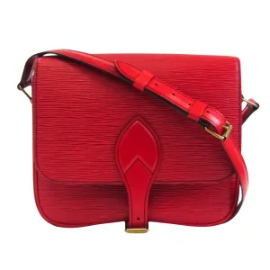 Louis Vuitton Cartouchiere  Leather Shoulder Bag ()