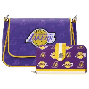 Loungefly x Lakers Crossbody Bag Wallet