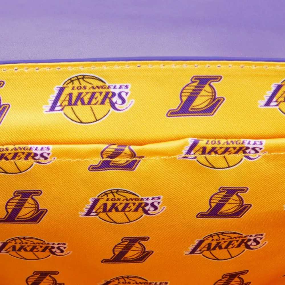 Loungefly x Lakers Crossbody Bag Wallet