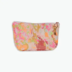 Marbled Garden Party Pouch