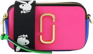 Marc Jacobs Women's The Snapshot Bag (New Vivid Pink Multi)