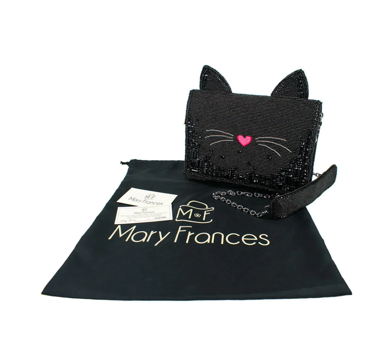 Mary Frances Kitty Couture Crossbody Handbag