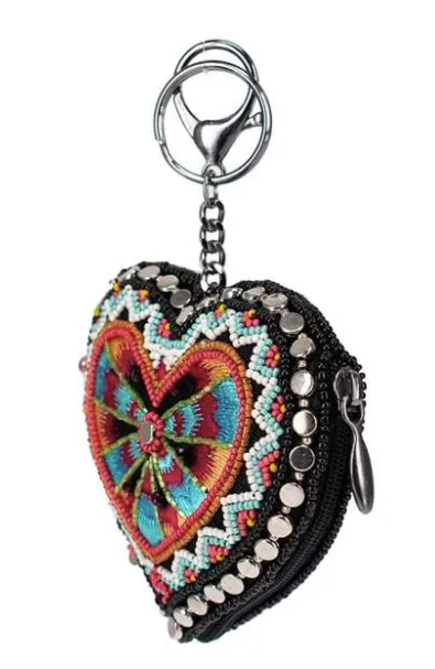 Mary Frances Love Your Tribe Coin Purse/Key Fob