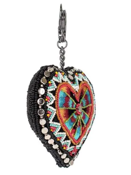 Mary Frances Love Your Tribe Coin Purse/Key Fob