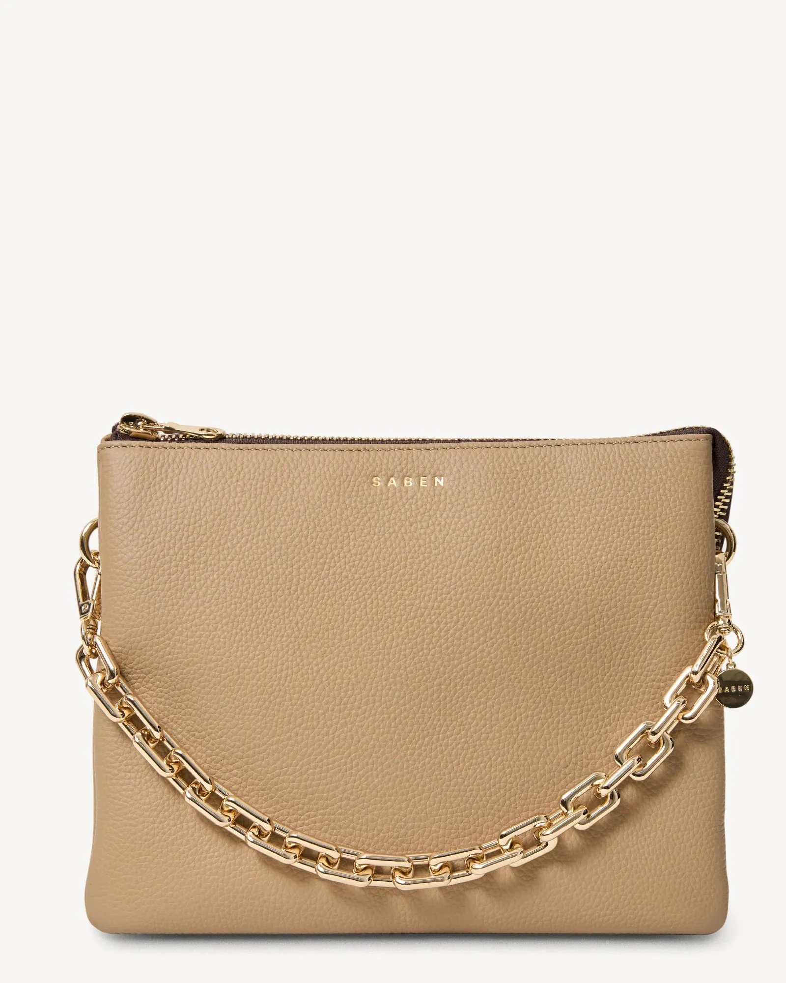 Matilda Crossbody Bag - Tea Chunky Chain