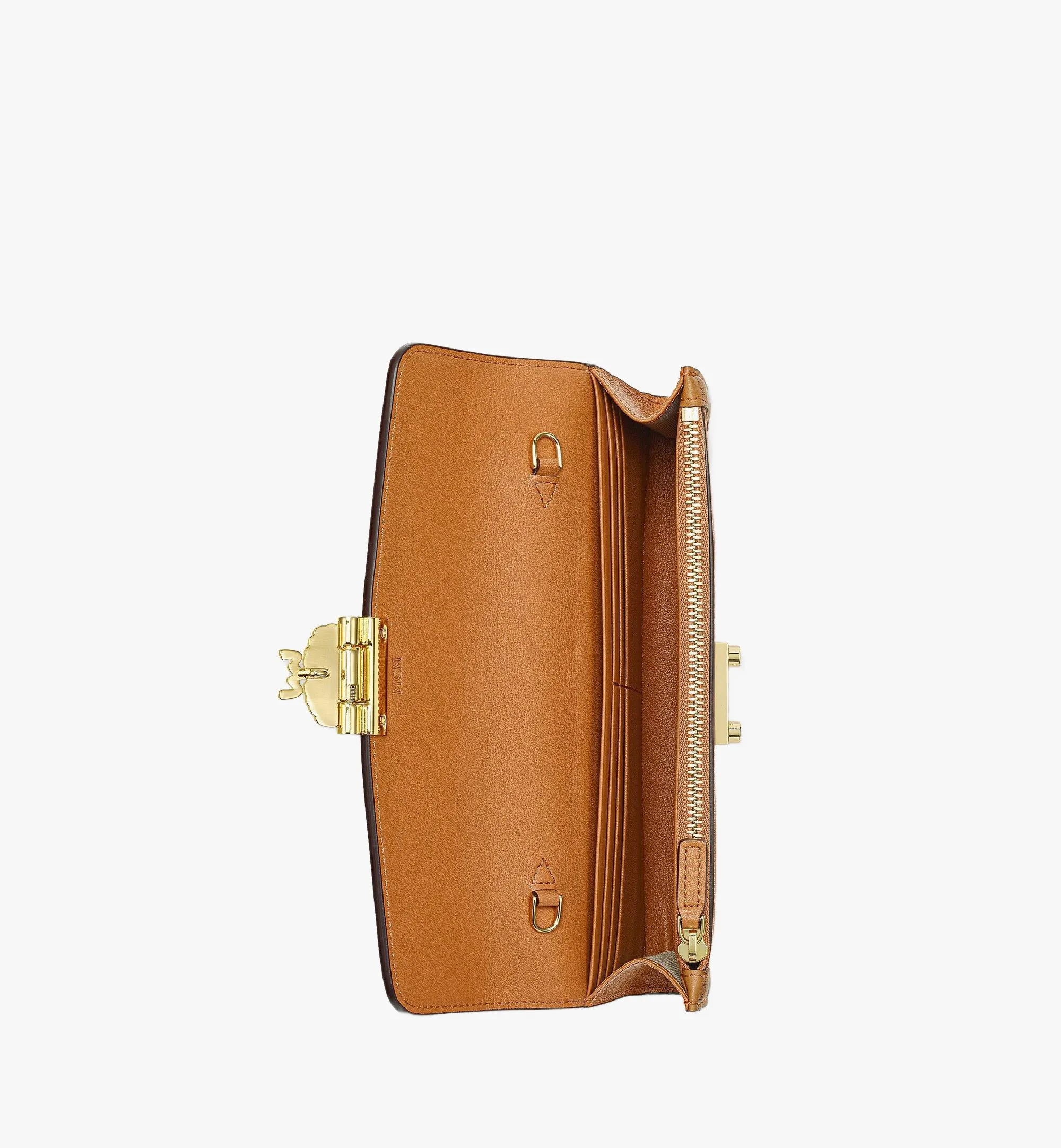 MCM Women's Tracy Chain Wallet in Leather Visetos Mix