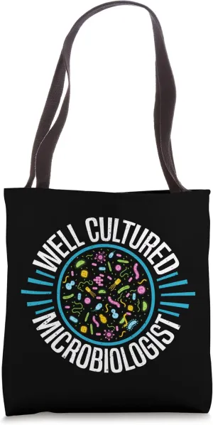 Medical Microbiology Microbiologist Gifts Funny Microbiology Tote Bag