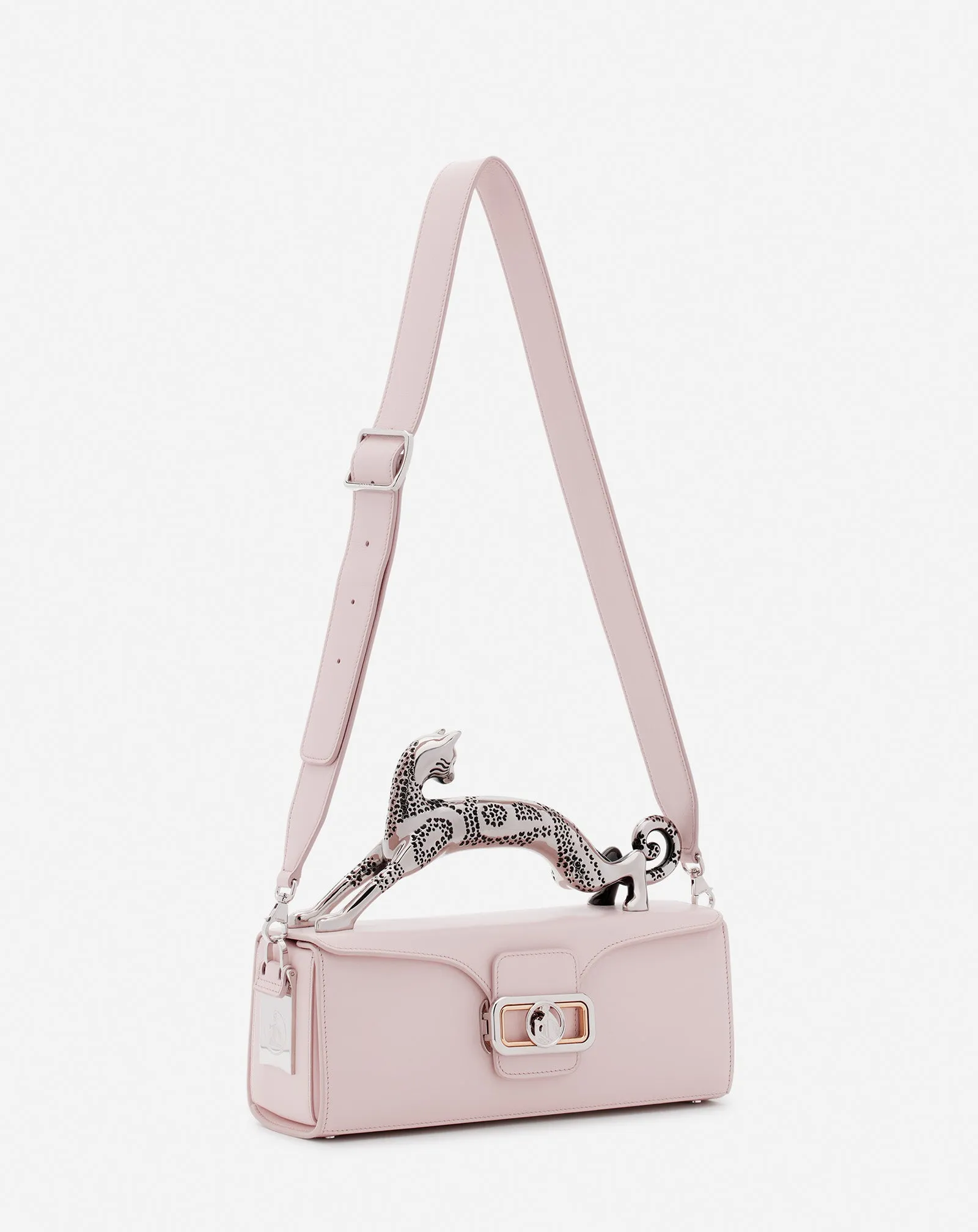 MEDIUM LEATHER PENCIL CAT BAG