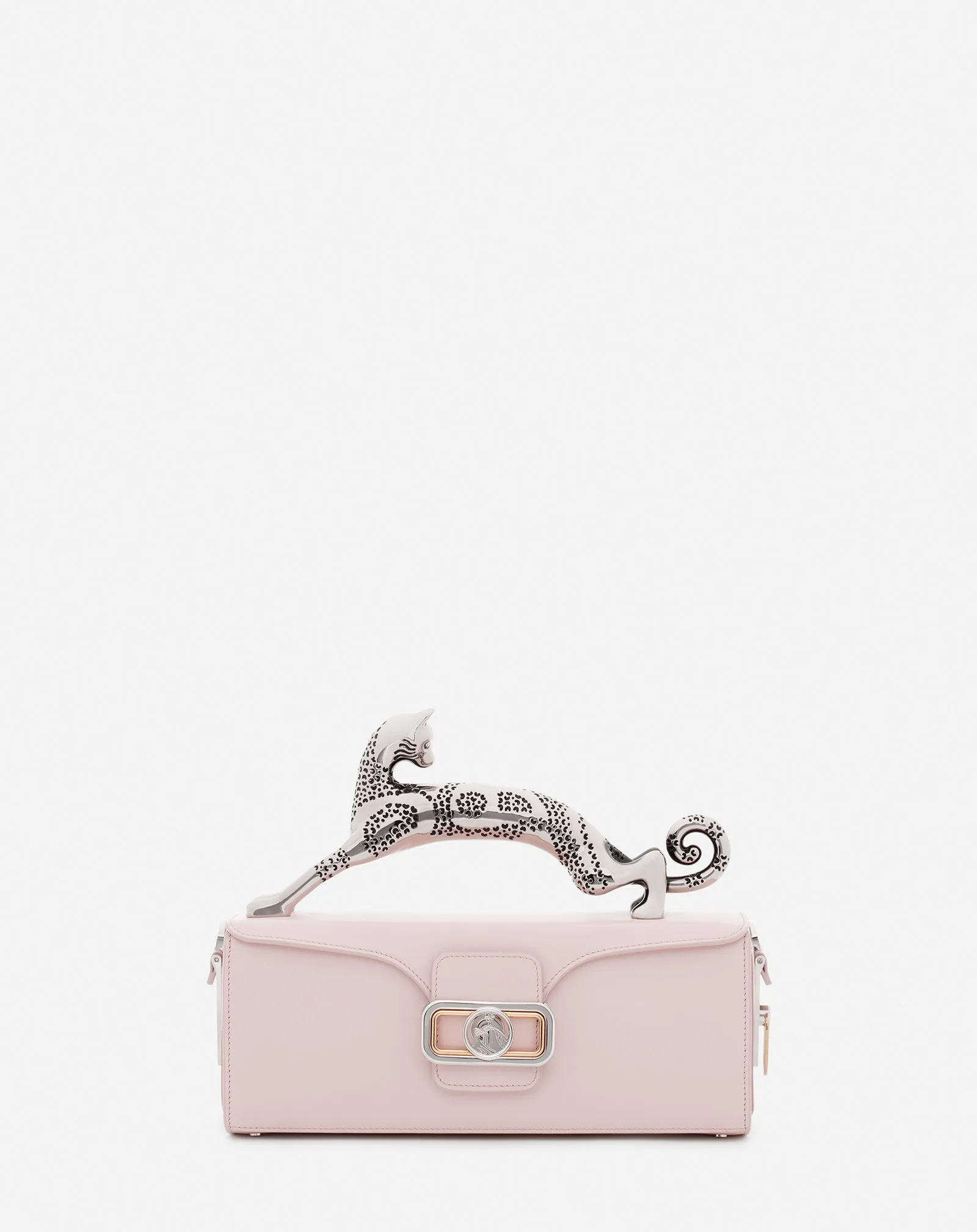 MEDIUM LEATHER PENCIL CAT BAG