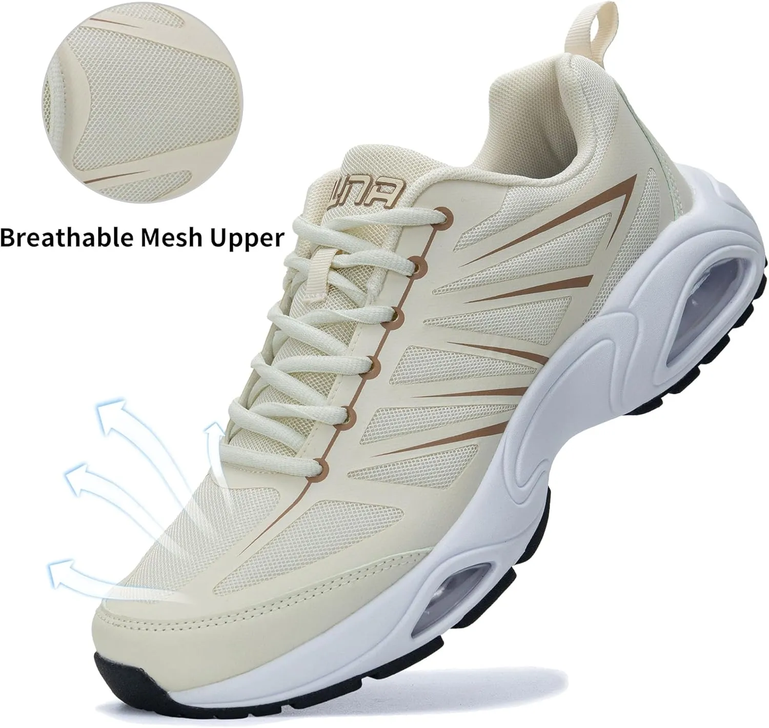 Mens Air Running Shoes Tennis Athletic Sneakers Lightweight Breathable Non Slip Walking Jogging Workout Gym Sports Footwear US 7-13