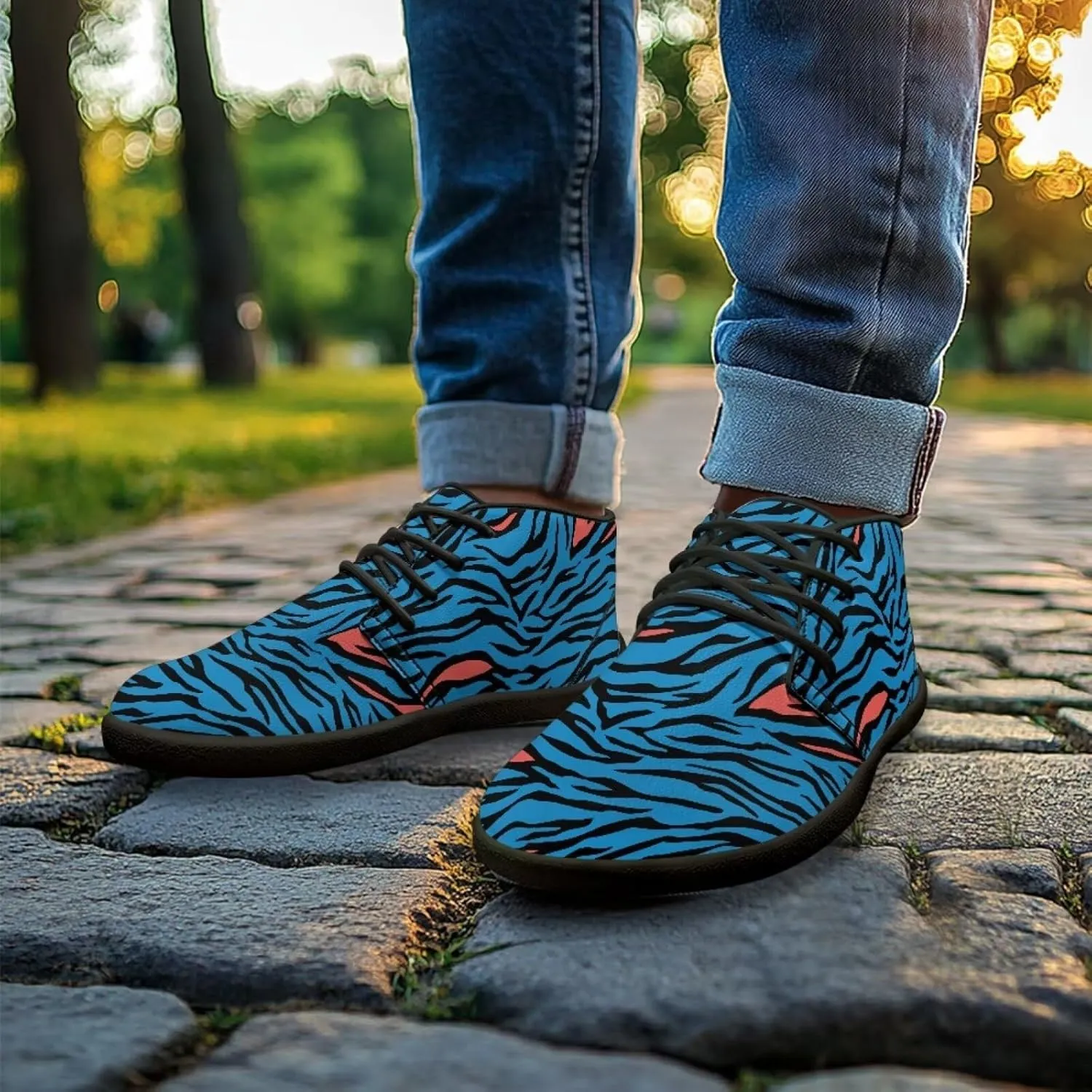 Men's Barefoot Shoes Wide Toe Box Casual Shoes Minimalist Breathable Walking Shoes with Zero Drop Sole