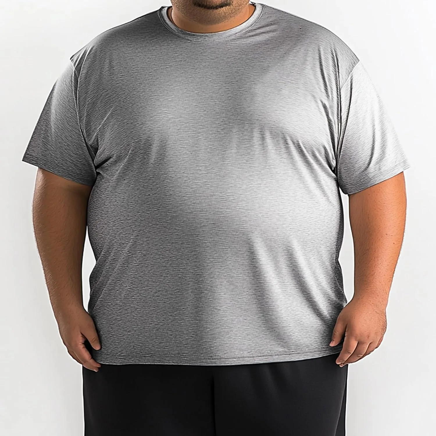 Men’s Big and Tall Dri Fit Shirts Cooling Quick Dry Lightweight Short Sleeve Moisture Wicking Workout Athletic T-Shirt