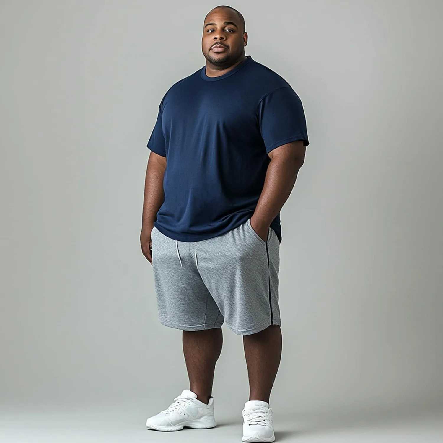 Men’s Big and Tall Dry Fit Shirts Cooling Quick Dry Lightweight Short Sleeve Moisture Wicking Workout Athletic T-Shirt