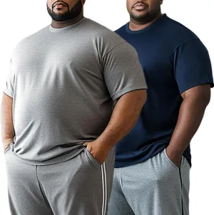 Men’s Big and Tall Shirts Cooling Quick Dry Moisture Wicking Workout Athletic Lightweight Short Sleeve Active T-Shirt