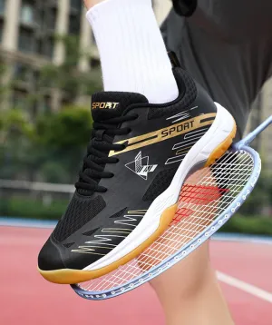 Men's Breathable Lightweight Badminton Sports Shoes