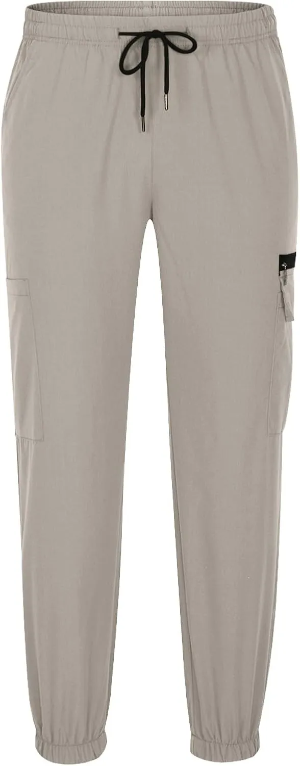 Mens Casual Pants Lightweight Sports Athletic Sweatpants for Men Workout Relaxed Fit Joggers with Pockets