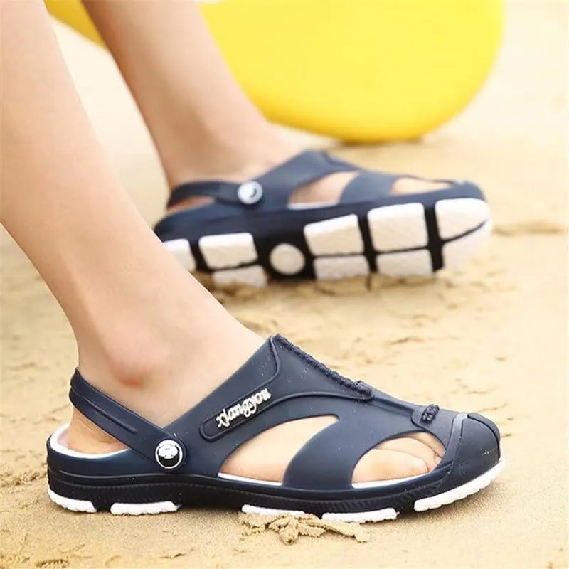 Men's Close Toe Lightweight Summer Outdoor Sandals for Walking Sport Beach