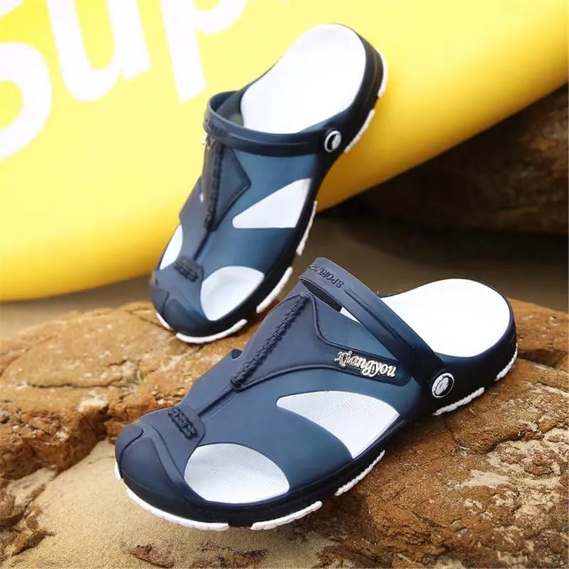 Men's Close Toe Lightweight Summer Outdoor Sandals for Walking Sport Beach