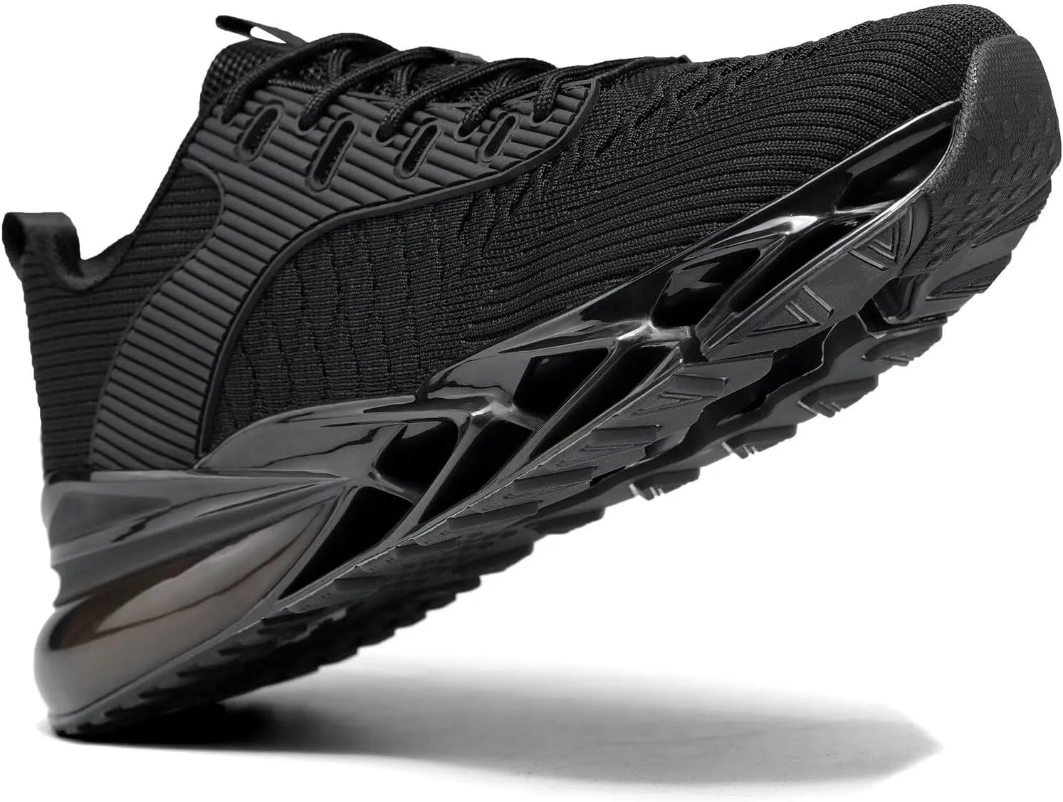 Men's Running Shoes Blade Tennis Walking Fashion Sneakers Breathable Non Slip Gym Sports Work Trainers