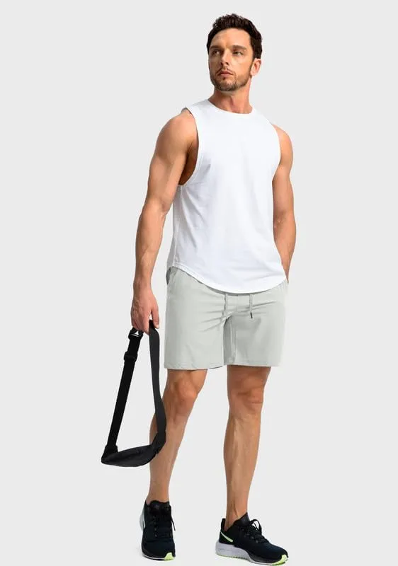 Men's Running Shorts with Zipper Pockets 7"/ 5"/ 9" Lightweight Quick Dry Basketball Gym Workout Athletic Shorts for Men