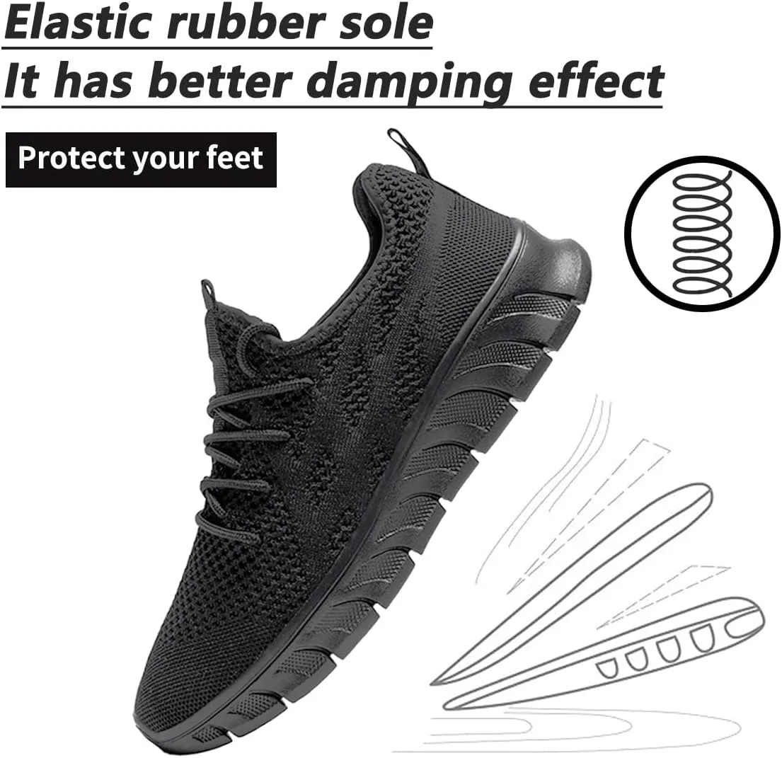 Men's Shoes Running Road Walking Sneakers Sports Athletic Workout Gym Shoes Casual Comfortable Breathable Fashion