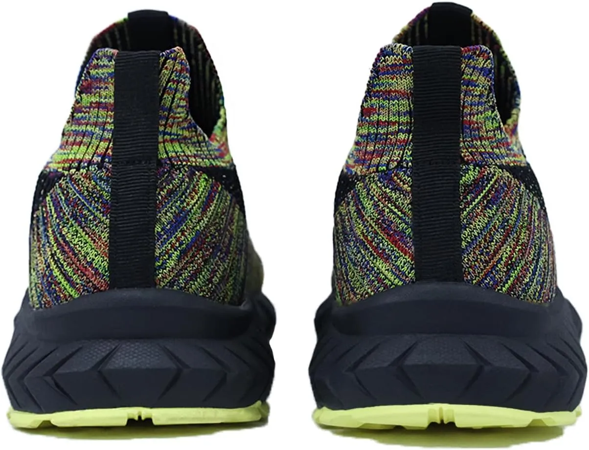 Mens Sports Anti-Slip Casual Walking Shoes Lightweight Fitness Shoes Breathable Mesh Breathable Athletic Shoes