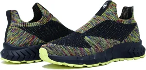 Mens Sports Anti-Slip Casual Walking Shoes Lightweight Fitness Shoes Breathable Mesh Breathable Athletic Shoes