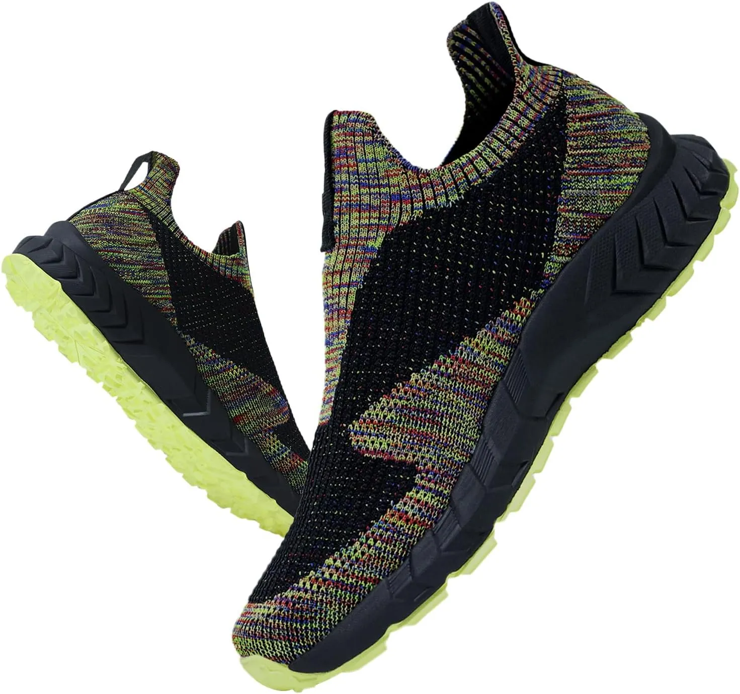 Mens Sports Anti-Slip Casual Walking Shoes Lightweight Fitness Shoes Breathable Mesh Breathable Athletic Shoes