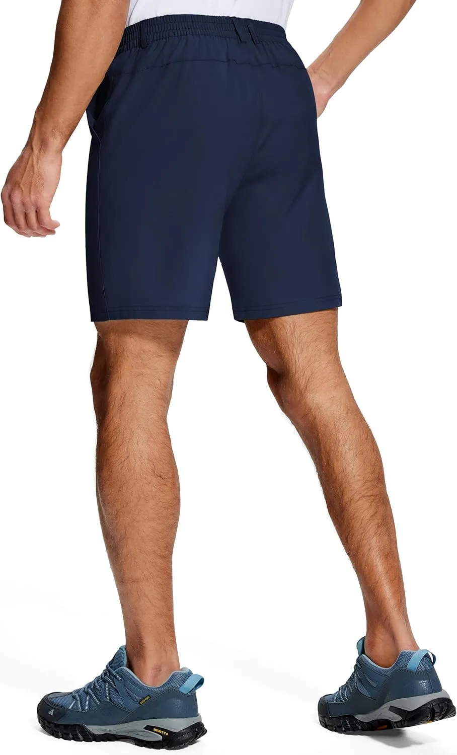 Mens Stretch Dress Shorts 9 Inch Lightweight Quick Dry Hiking Golf Shorts for Men Casual Outdoor Work 3 Pockets