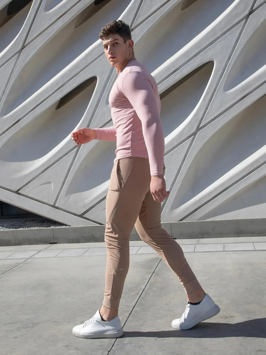 Men's Sweatpants Quick-Drying Stretch Sports Trousers Track Pants Running Workout