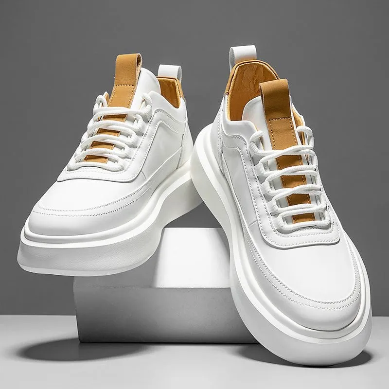 Men's Wild Height Increasing Insole Platform Soft Casual Shoes