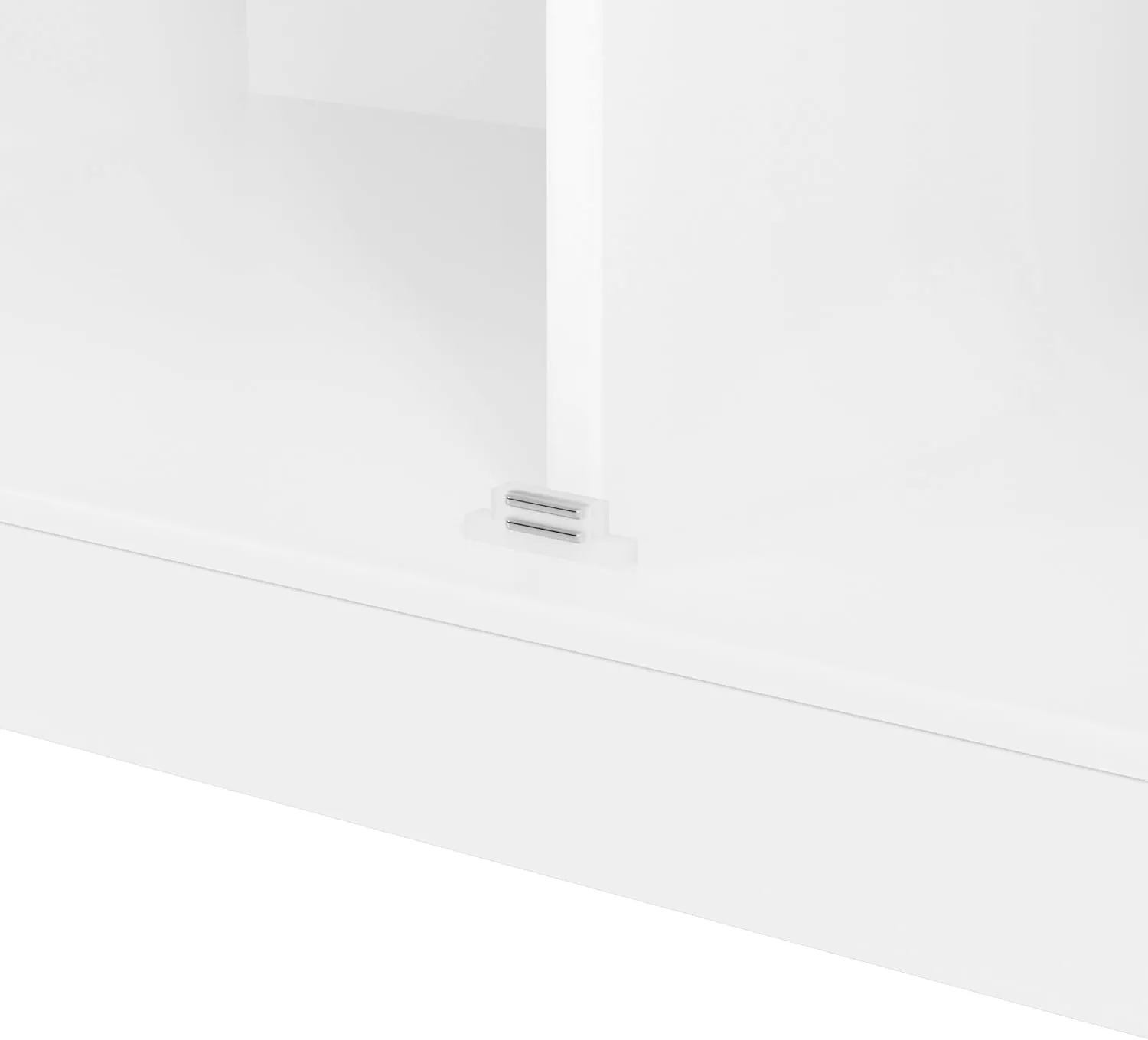 Merax Tall Kitchen Storage Cabinet Pantry Farmhouse Freestanding Large Cupboard with 2 Drawers,2 Adjustable Shelves,8 Shelf for Dining Room,White, 71.3"(w Door)